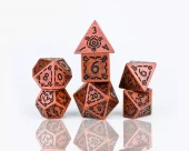 Dice Set - Illusory Metal Copper