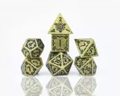 Dice Set - Illusory Metal Gold