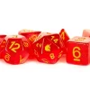 16mm Resin Set Unicorn Red (7)