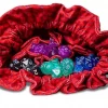 Dice Bag Red Dragon Scales Velvet
