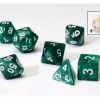 Dice Set - Pearl Green