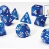Dice Set - Pearl Blue