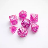 Candy Like Raspberry Rpg Dice Set (7)