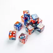 Galaxy D6 Dice 16mm Mars