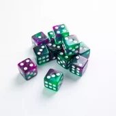 Galaxy D6 Dice 16mm Aurora