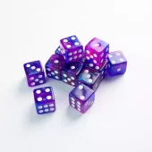 Galaxy D6 Dice 16mm Nebula