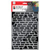 Marabu Mixed Media Sjablong - A4 Bricks
