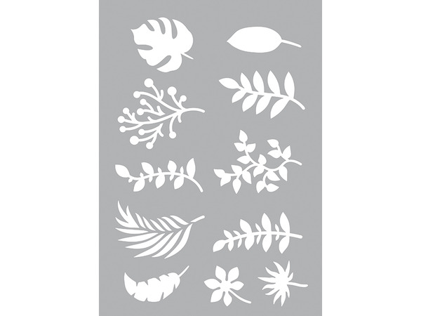 Pronty sjablong A4 - Blader (U)