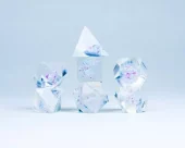 Dice Set - Clear Cloack & Dagger