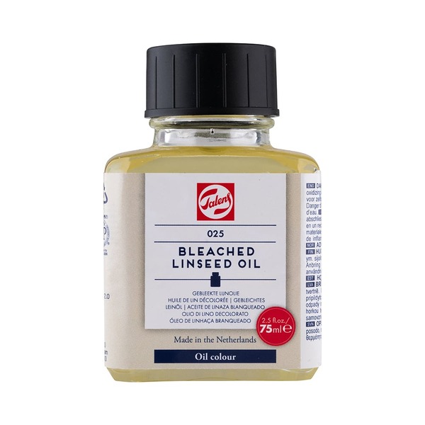 Talens Bleeched Linseed Oil 025 - 75ml Bleket Linolje