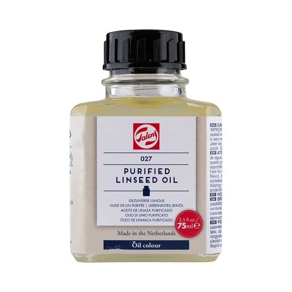 Talens Purified Linseed Oil 027 - 75ml Renset Linolje