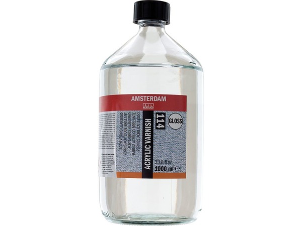 Amsterdam Acrylic Varnish Glossy 114 - 1000ml