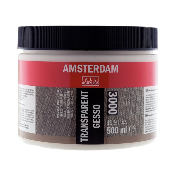 Amsterdam Gesso Transparent 3000 - 500ml