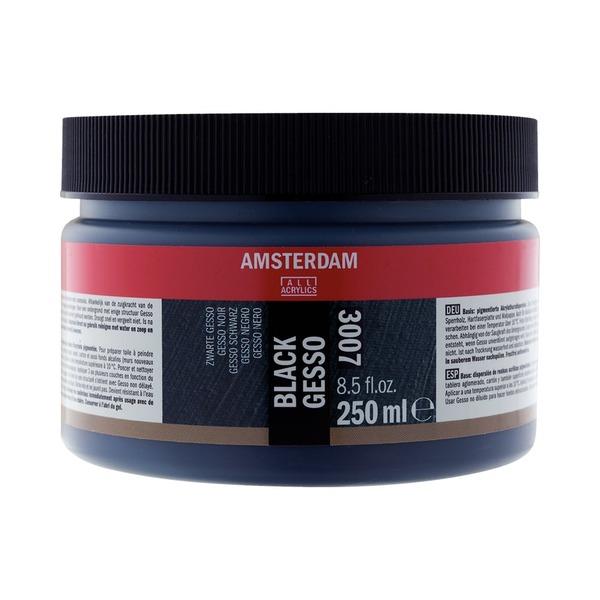 Amsterdam Gesso Black 3007 - 250ml