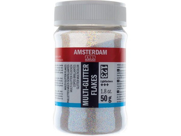Amsterdam Effect Medium – Multi Glitter flakes 123 50g (U)
