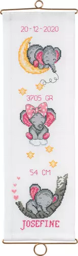 Broderisett: Dåp, Josefine