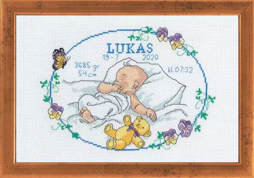 Broderisett: Dåp, Lucas