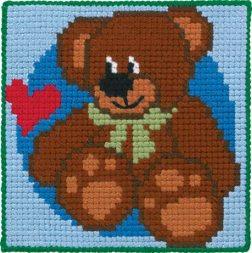 Broderi: Børnestramaj Bamse (P?)