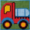 Broderi: Børnestramaj Lastbil (P?)