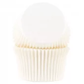 Muffinsform JUMBO Hvit, 30 stk