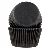 Muffinsform JUMBO svart, 30 stk