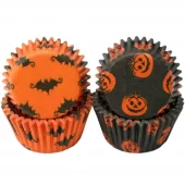 Muffinsform MINI Halloween ass, 100 stk