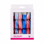 Knallbon-bon Rød & Blå, 6 stk