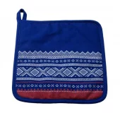 Gryteklut Marius mønster Blå