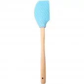 Slikkepott lyseblå med treskarft