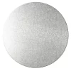 Kakebrett rundt, 2pk, Sølv 15 cm