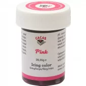 Icingfarge Cerise, Mørk Rosa Cacas 28,35g