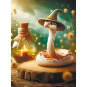 Diamond Painting, 30x40cm, Snakey the Sorceress