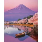 Diamond Painting, 40x50cm, Purple Serenity