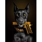 Diamond Painting, 40x50cm, Guardian of Order