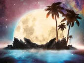 Painting by Numbers, 30x40cm, Magical Moon