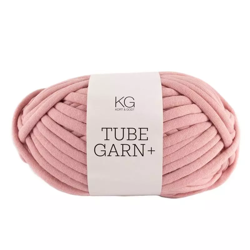 Kort & Godt: Tubegarn+, 1508, Støvrosa