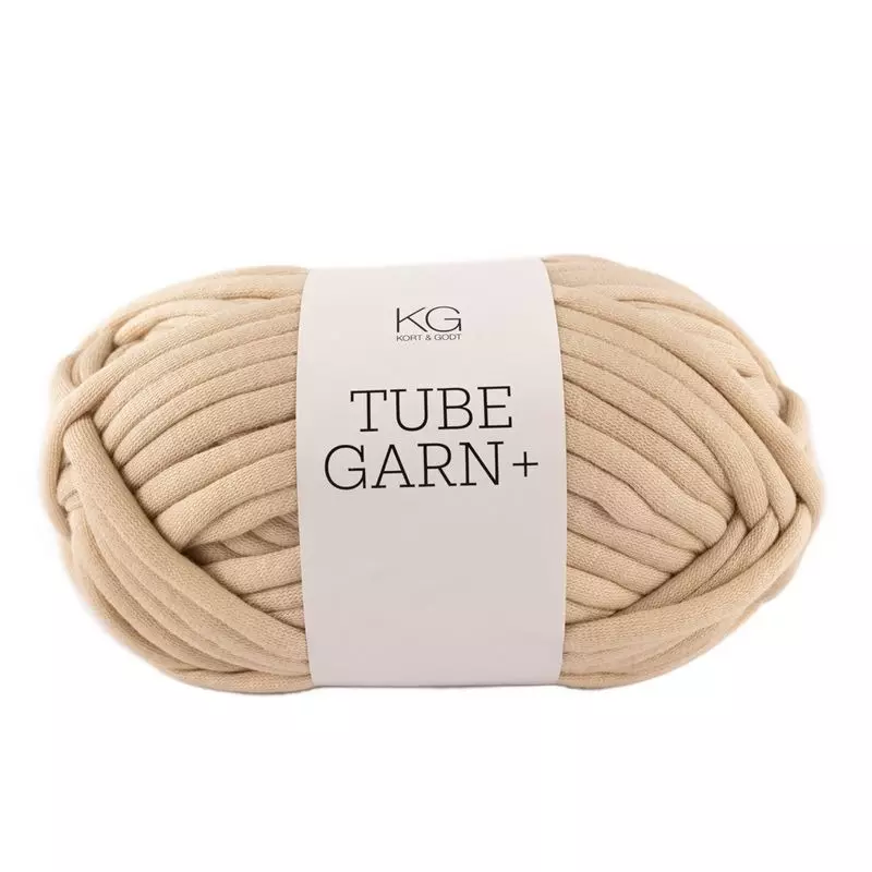 Kort & Godt: Tubegarn+, 1106, Beige