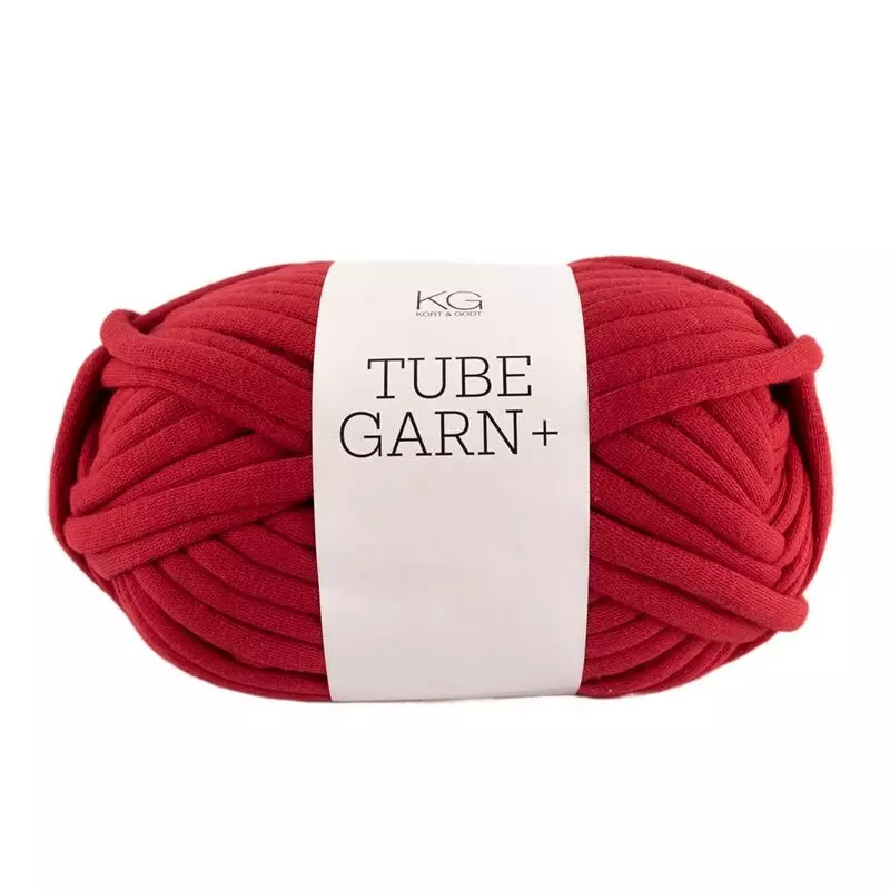 Kort & Godt: Tubegarn+, 1557, Mørkrød