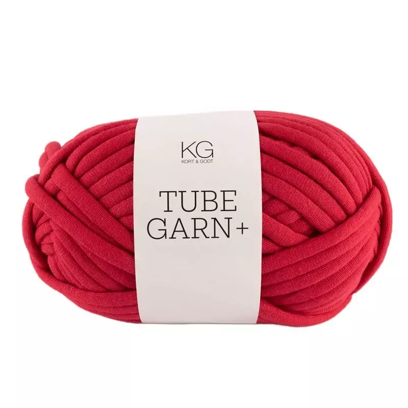 Kort & Godt: Tubegarn+, 1761, Rød