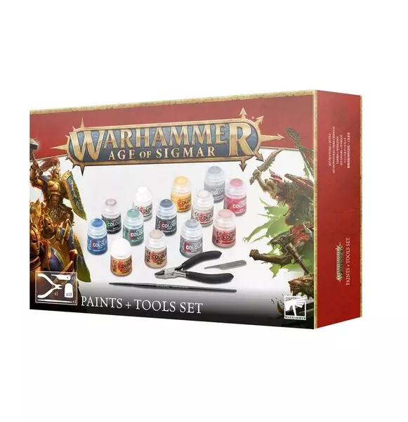 Citadel Paint Set: AOS Paints & Tools Set