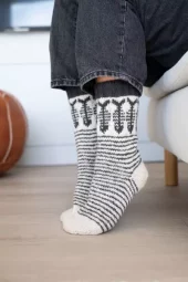 Garnpakke: Fiskebein Sokker (Nor & Eng)