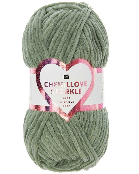 Rico: Chenillove Sparkle, 005, Sage