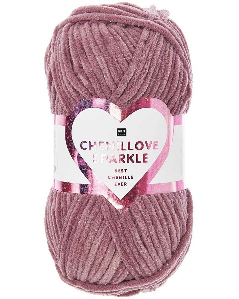 Rico: Chenillove Sparkle, 009, Berry