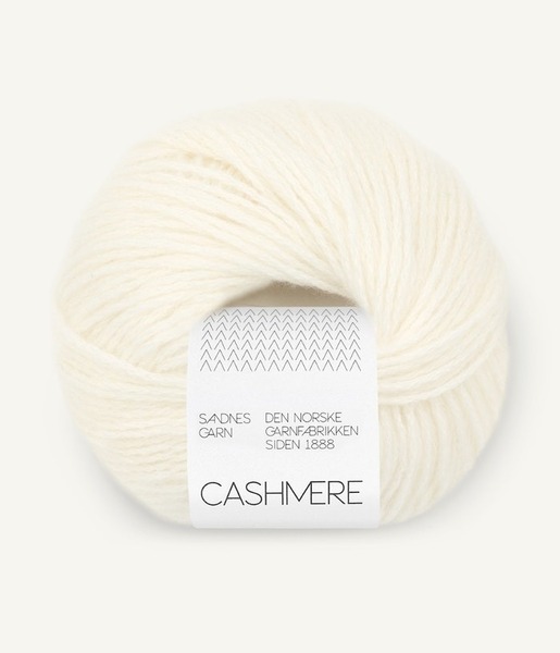 Sandnes: Cashmere, 1002, White