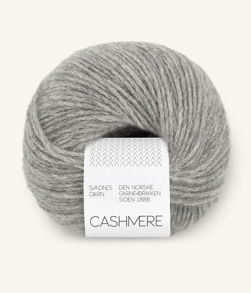 Sandnes: Cashmere, 1042, Grey Melange