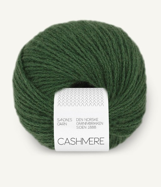 Sandnes: Cashmere, 8082, Forest Green