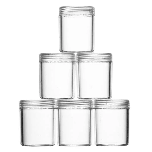 6 Stk. Oppbevaringsbokser Ø 35