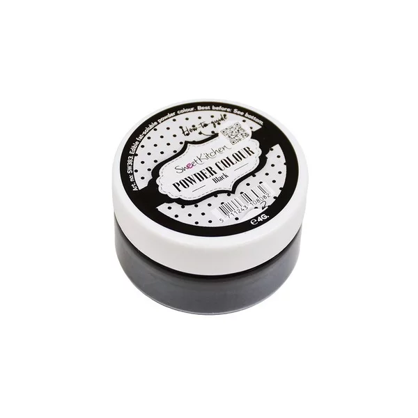 SweetKitchen Pulverfarge 4g Svart