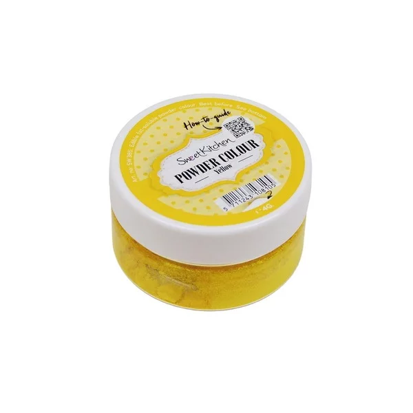 SweetKitchen Pulverfarge 4g Gul