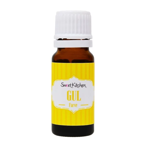 SweetKitchen Næringsmiddelfarge 10ml Gul